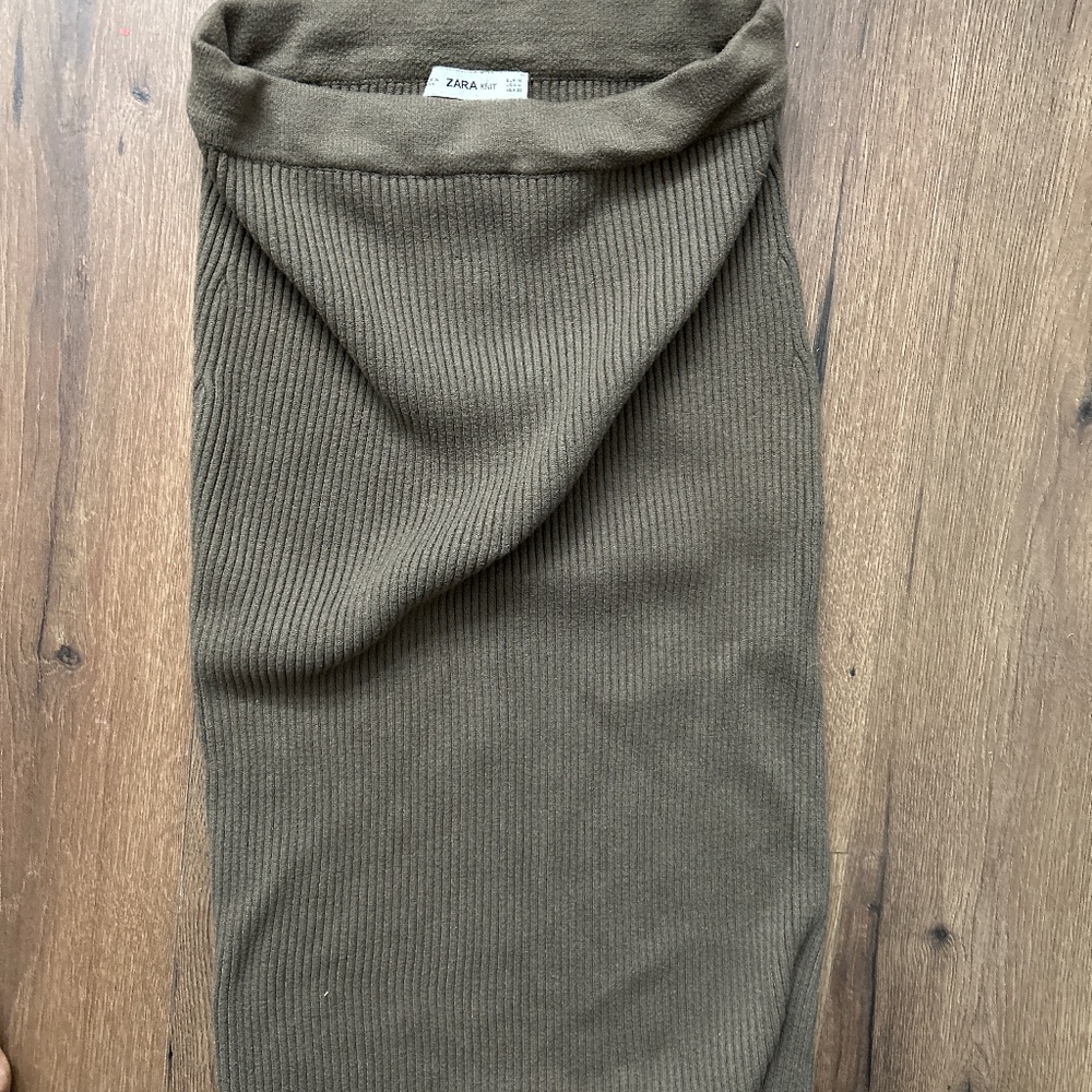 Zara Knit sweater skirt